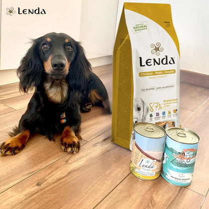 Lenda Chicken – Cibo naturale per cani – Con pollo e tacchino