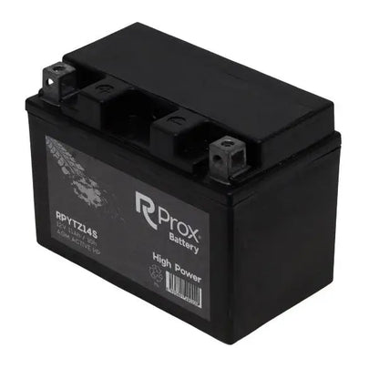 YTZ14S AGM Batteria per Moto ad Alta Potenza 12V 11,2Ah 230Amp. Massima Potenza di Avviamento. Batteria RC Prox Prodotta in Europa.