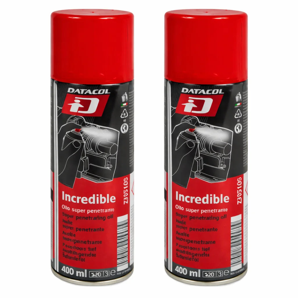 Incredibile Spray Penetrante Professionale DATACOL 400ml – Lubrificante per Viti Arrugginite e Parti Bloccate - 5 in 1