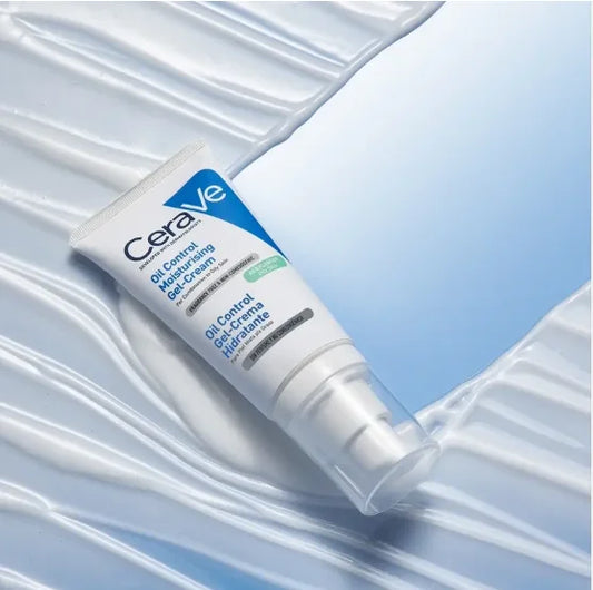 CeraVe Oil Control Gel-Crema Idratante 52 ml - Lozione Viso Opacizzante per Pelle Mista a Grassa con 3 Ceramidi Essenziali