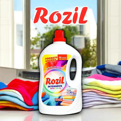 Detersivo per biancheria Rozil Color 3L - Pulizia efficace, fragranza duratura e cura del colore