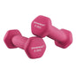 SONGMICS Set di 2 Manubri, 2 x 0,5 kg Manubri Esagonali con Rivestimento in Neoprene per Allenamento di Forza e Fitness a Casa