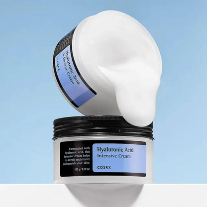 COSRX Crema Intensiva all'Acido Ialuronico 100 ml | Crema viso intensiva con acido ialuronico, idratazione profonda e comfort per la pelle secca e disidratata