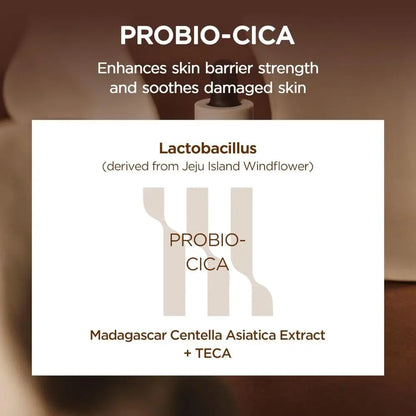 SKIN1004 Madagascar Centella Probio‑Cica Intensive Ampoule 50 ml | Siero coreano intensivo con centella fermentata, probiotici e ceramidi per idratare e lenire la pelle sensibile