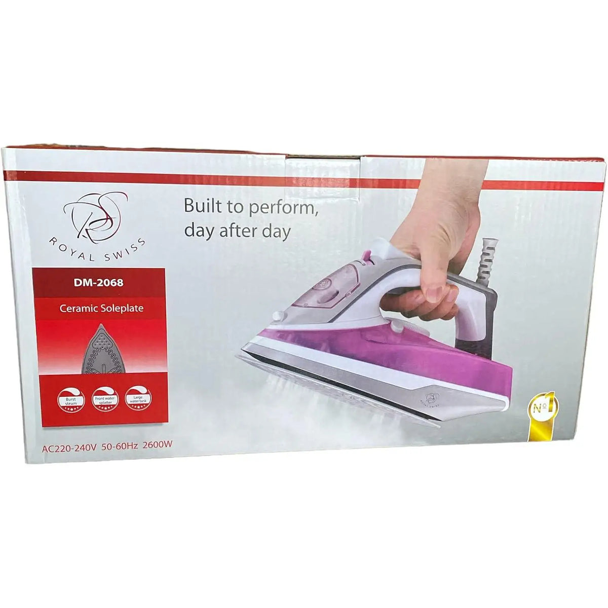 Piastra svizzera reale - 2200W e 2600W, piastra in ceramica, 2 colori, 2 modelli di PROMUZIONE
