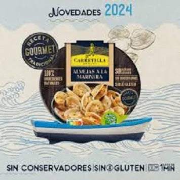 TRUCK Marinaio Clams 7 Unità 350 GR Senza Glutine Ingredienti naturali al 100% Senza conservanti Senza zuccheri aggiunti