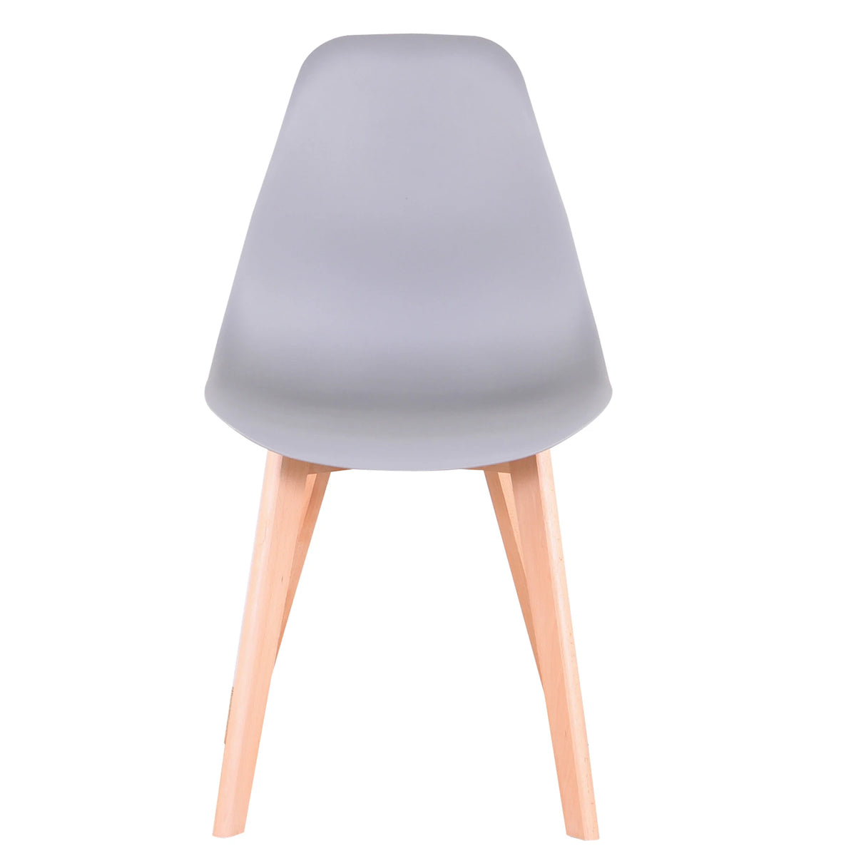 EGOONM Set di 4 sedie da pranzo medievali nordiche con gambe in legno massello per soggiorno sala da pranzo studio camera da letto (bianco/nero/grigio)