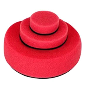 SPTA 5 pezzi 1 pollice (30 mm) 2 pollici (50 mm) mini tamponi in schiuma spugna per lucidatura per kit di lucidatura per dettagli trapano rorario per auto
