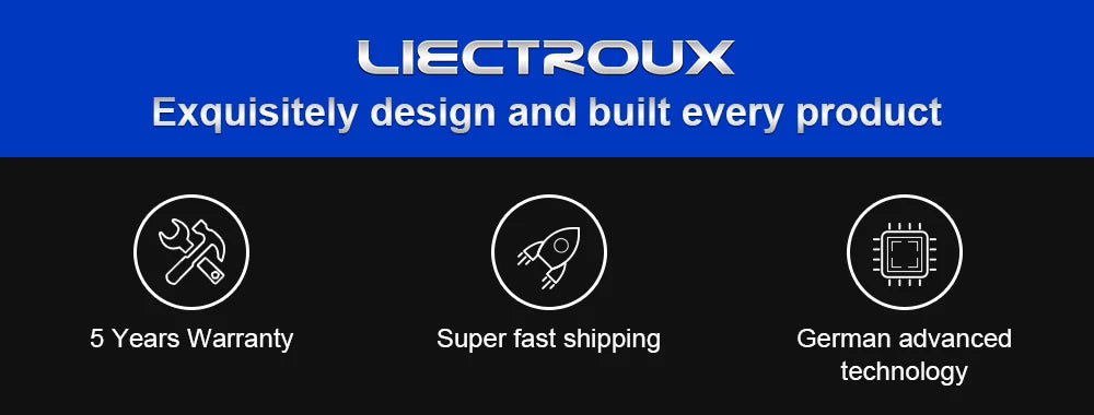 LIECTROUX V3S PRO Robot Aspirapolvere e Lavapavimenti, Mappatura Intelligente, App WiFi, 4KPa, Motore Senza Spazzole, Ideale per Peli di Animali, Tappeti, Pavimenti