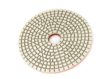 Set di 3 Dischi Flessibili Diamantati da 4 Pollici per Lucidatura in 3 Fasi, per Granito, Marmo, Pietra e Calcestruzzo, Set di Utensili Abrasivi da 100mm