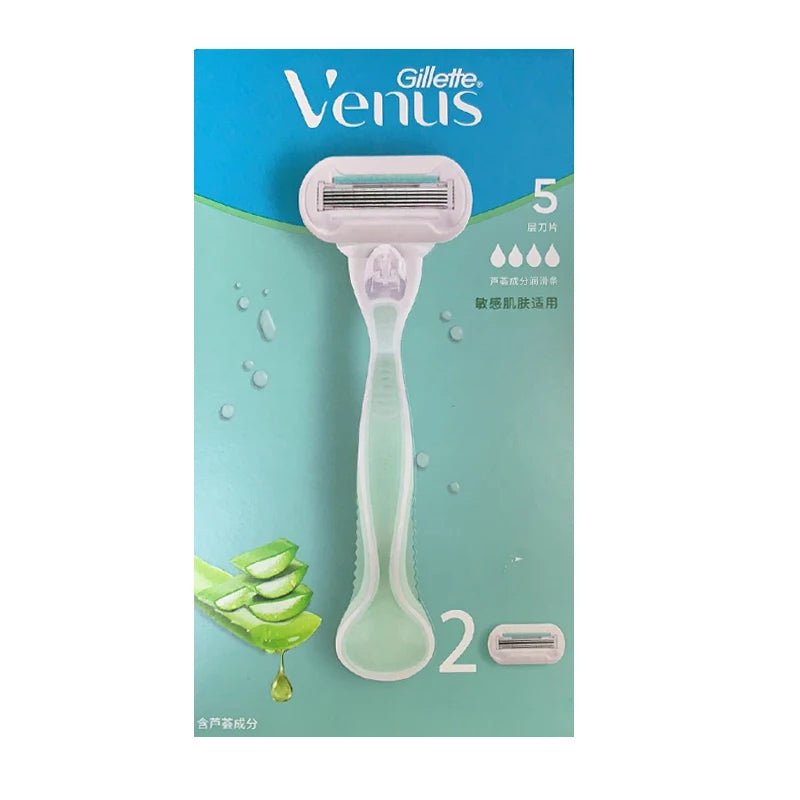 Rasoio Gillette Venus per Donne e Ricariche, Depilatore Femminile, Manico per Rasoio, Trimmer per Zona Bikini, Corpo e Ascelle