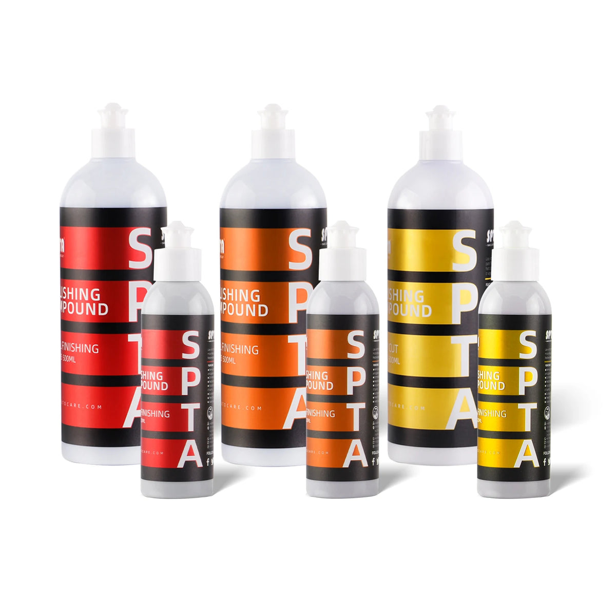 SPTA 120/500/1000ml rimozione graffi per auto lucidatura cera corpo vernice cura riparazione composto per smerigliatura a specchio
