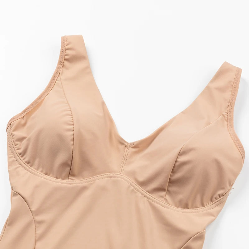Intimo dimagrante da donna Body Jumsuit Body Shaper Vita Trainer Corsetto Shapewear Top con reggiseno imbottito Recupero postpartum
