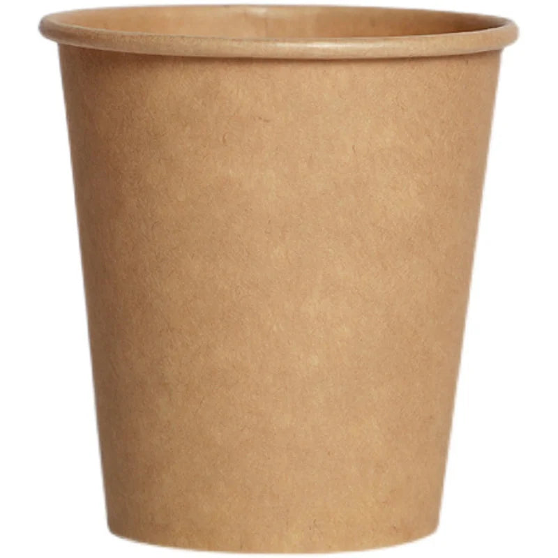 100 pz/pacco Bicchieri di Carta Usa E Getta 2.5/4/7/8 oz Bicchieri di Carta Kraft Caffè Tazza di Latte Bicchiere di Carta Per Bere Caldo Rifornimenti Del Partito