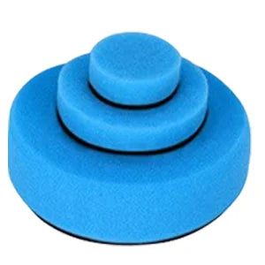 SPTA 5 pezzi 1 pollice (30 mm) 2 pollici (50 mm) mini tamponi in schiuma spugna per lucidatura per kit di lucidatura per dettagli trapano rorario per auto