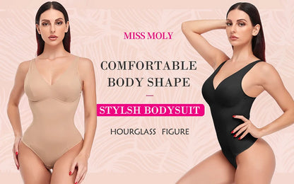 Intimo dimagrante da donna Body Jumsuit Body Shaper Vita Trainer Corsetto Shapewear Top con reggiseno imbottito Recupero postpartum