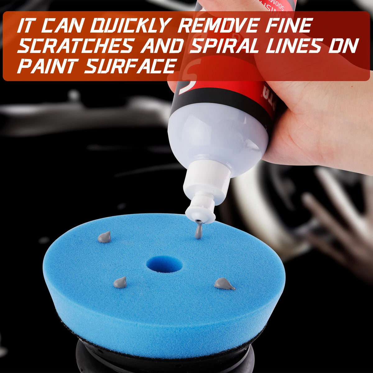 SPTA 120/500/1000ml rimozione graffi per auto lucidatura cera corpo vernice cura riparazione composto per smerigliatura a specchio