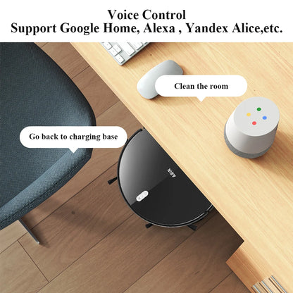 Robot Aspirapolvere ABIR G20S, Navigazione mappa AI,partizione super intelligente,con memoria, app WiFi, forte aspirazione 6000Pa, lavaggio intelligente a umido, disinfezione, funziona con Alexa e Google Assistant