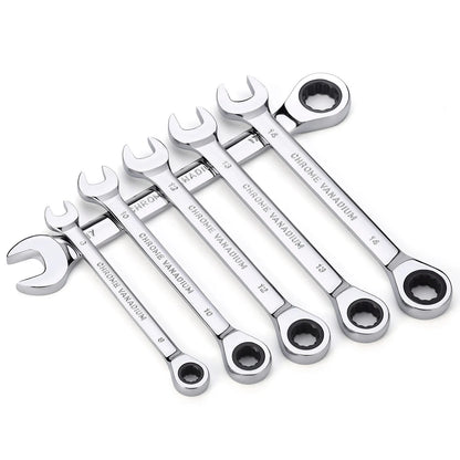 Set di chiavi a cricchetto con chiave Set di chiavi a bussola dinamometriche con anello dentato da 72 denti Set di chiavi a cricchetto combinate metriche Strumenti di riparazione auto