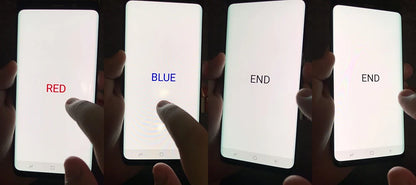 Qualità OEM AMOLED per SAMSUNG Galaxy S8 Schermo curvo G950 G950F Display LCD Touch Screen Digitizer Assembly Sostituzione riparazione