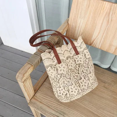 NUOVA borsa da donna in pizzo, borsa da spiaggia estiva, matrimonio, damigella, borsa da donna, borsa da donna, borsa a tracolla da donna, borsa shopping