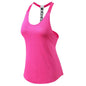 2024 Top da palestra Top sportivo da donna Lettera Camicie senza schienale Top da yoga senza maniche Fitness Corsa Canotta ad asciugatura rapida Crop Top