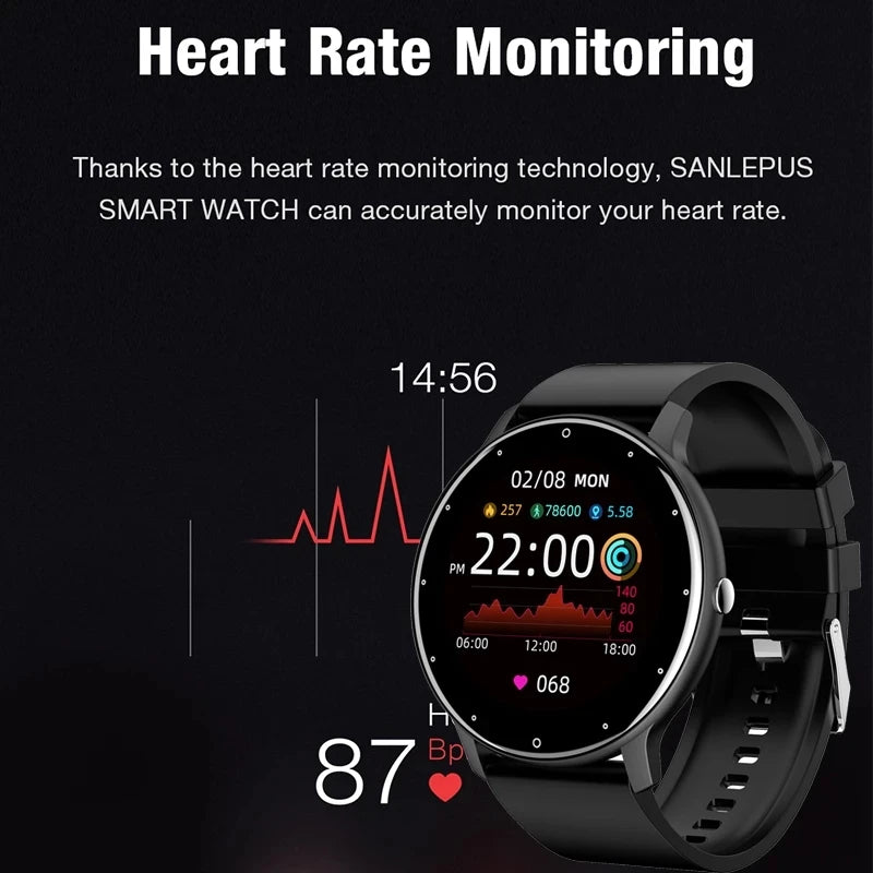 LIGE 2026 Smart Watch donna uomo donna regalo Sport Fitness uomo orologi cardiofrequenzimetro Smartwatch impermeabile per Android IOS
