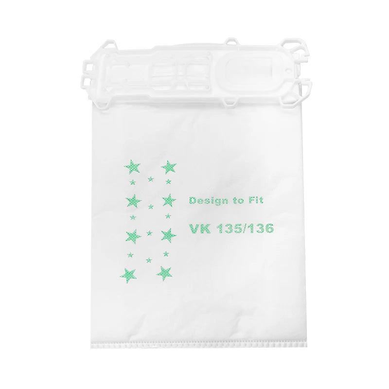 Sostituzione del sacchetto della polvere pacchetto filtro di protezione del motore per Vorwerk Kobold VK135 /136 accessori per aspirapolvere di ricambio