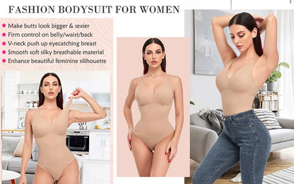 Intimo dimagrante da donna Body Jumsuit Body Shaper Vita Trainer Corsetto Shapewear Top con reggiseno imbottito Recupero postpartum