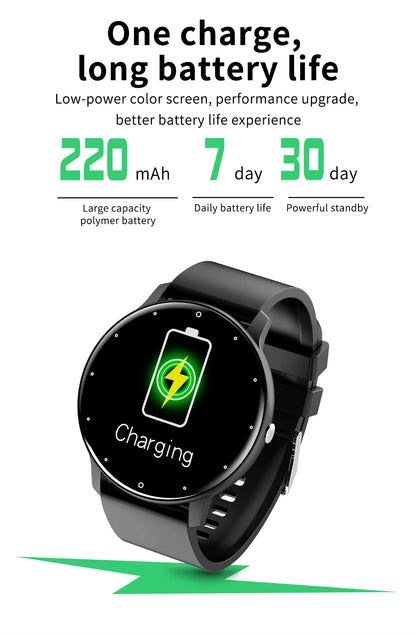 LIGE 2026 Smart Watch donna uomo donna regalo Sport Fitness uomo orologi cardiofrequenzimetro Smartwatch impermeabile per Android IOS