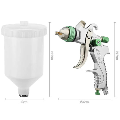 WENXING Pistola a spruzzo professionale HVLP 1.4 / 1.7 / 2.0mm Aerografo a gravità con ugello per verniciatura auto