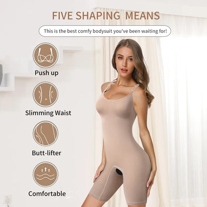 Shapewear modellante per donna per tutto il corpo, effetto tummy control, body vita trainer, cincher, corsetto addominale, gambe più snelle