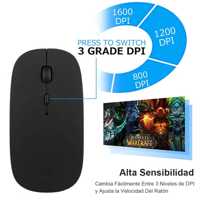 Tastiera e mouse tedeschi wireless QWERTZ combinati set di tasti a forbice compatto silenzioso ultra sottile 2.4G per PC portatile tv box