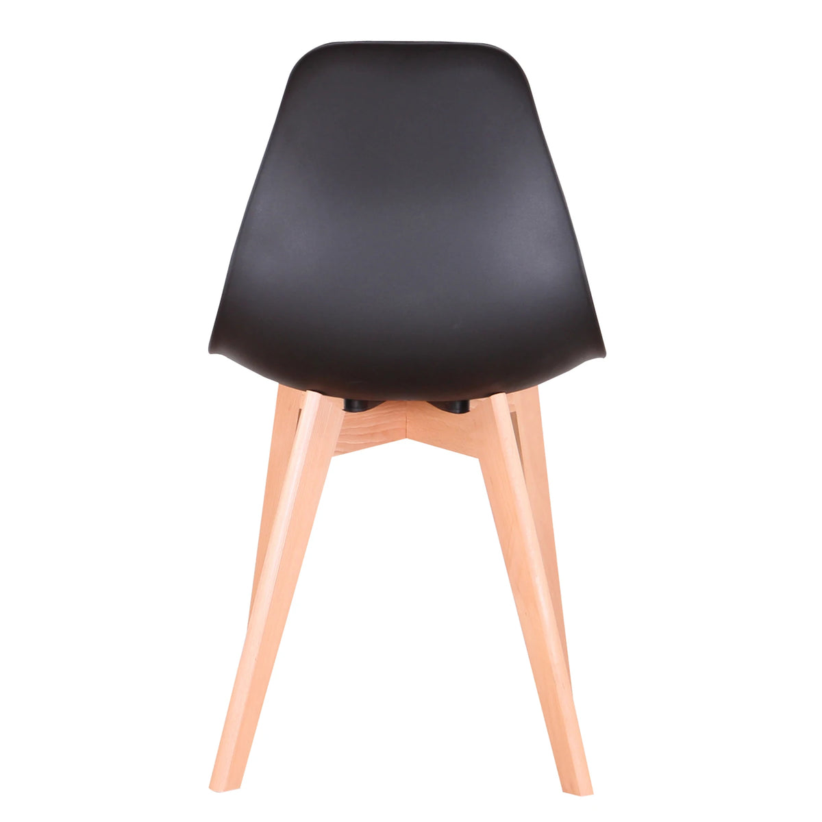 EGOONM Set di 4 sedie da pranzo medievali nordiche con gambe in legno massello per soggiorno sala da pranzo studio camera da letto (bianco/nero/grigio)