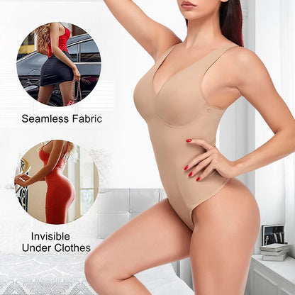 Intimo dimagrante Body da donna Body Shaper Vita Trainer Corsetto Shapewear Top con reggiseno imbottito Controllo della pancia Novità