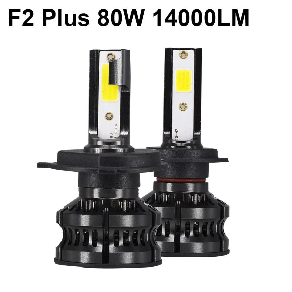 YHKOMS 300W 80000LM Faro Auto H4 H7 H1 LED H8 H9 H11 9005 9006 9012 4300K 5000K 6500K 8000K Luce Fendinebbia Auto 12V Lampadina LED