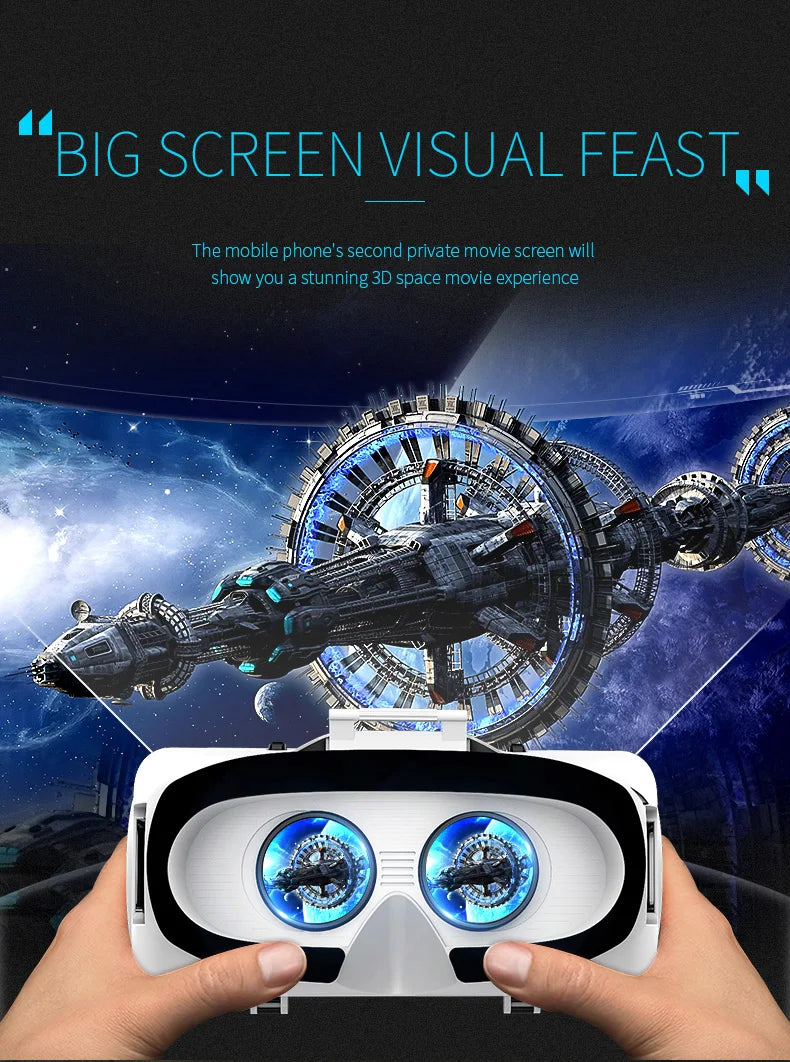 VR Shinecon Casque Casco 3D Occhiali di Realtà Virtuale Aumentata Per iPhone Smartphone Android Smart Phone Goggle Mobile Viar Gioco