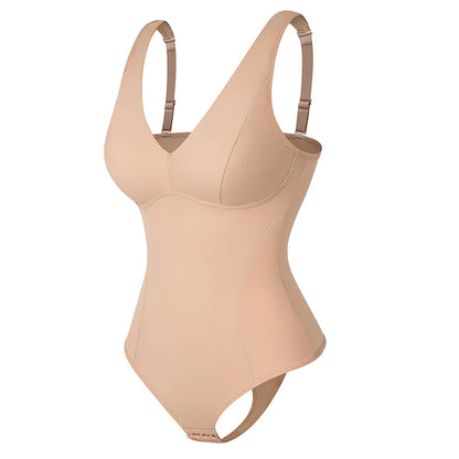 Intimo dimagrante da donna Body Jumsuit Body Shaper Vita Trainer Corsetto Shapewear Top con reggiseno imbottito Recupero postpartum