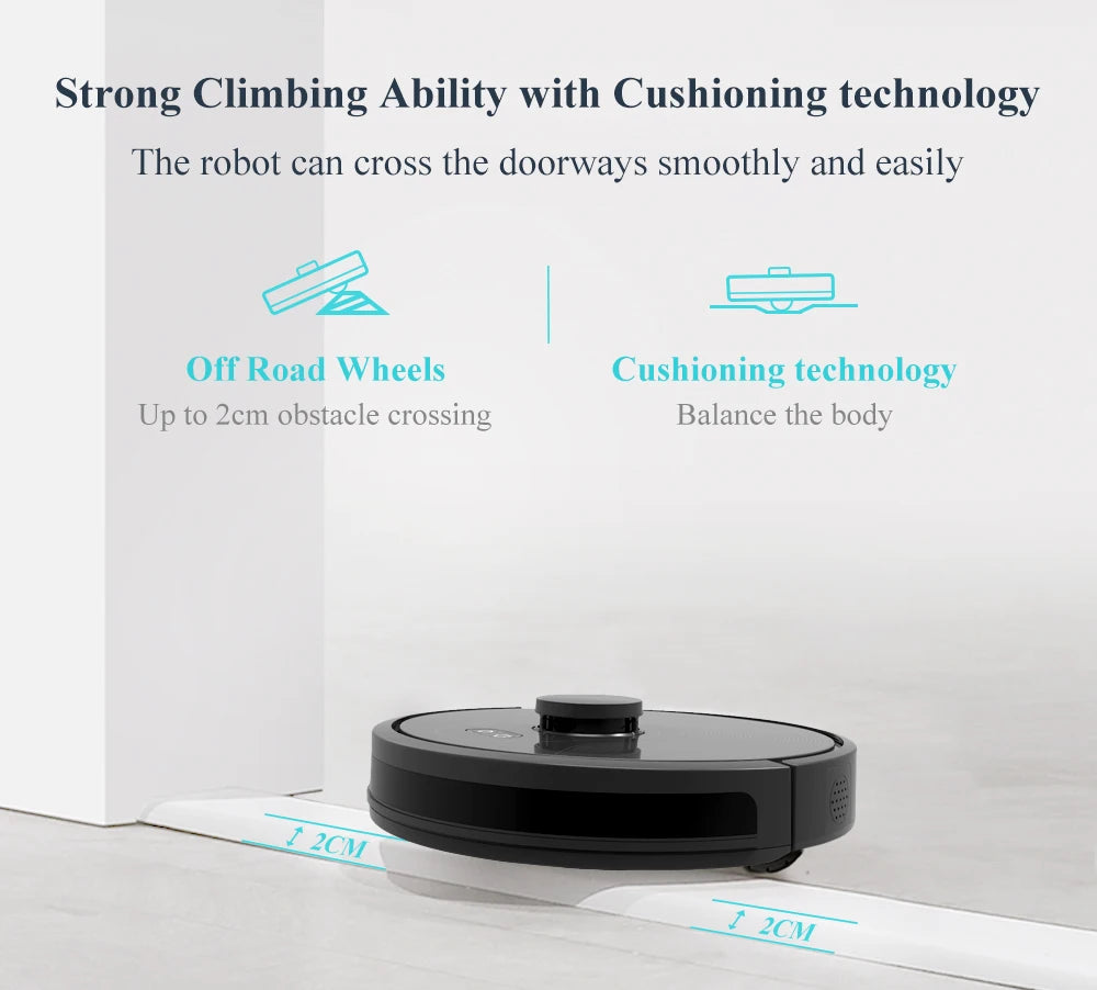 (Codice promozionale:  GCC800)Aspirapolvere Robot ABIR X8, sistema Laser, mappe a più piani, pulizia delle Zone, impostazione dell'area limitata per il lavaggio della moquette domestica