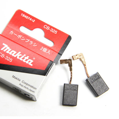 Spazzole di carbone Makita CB325 ricambi per elettroutensili 16x11x5mm per motore smerigliatrice elettrica 194074-2 9554NB 9557NB 9558