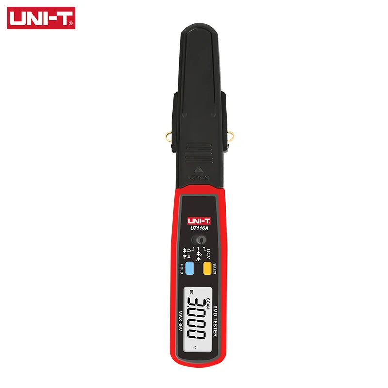 UNI-T UT116A UT116C SMD Tester 36V misuratore di tensione resistenza capacità Zener diodo continuità Tester batteria