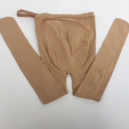 Collant Velevt primavera autunno per le donne incinte Collant premaman a vita alta regolabile Calzino di supporto per la pancia a forma di U