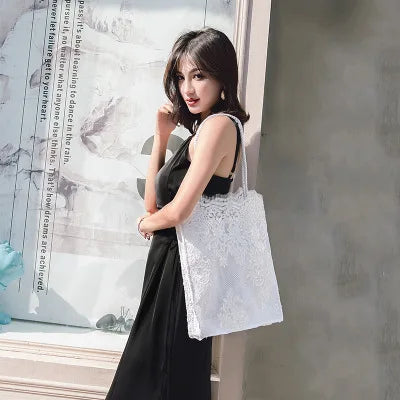 NUOVA borsa da donna in pizzo, borsa da spiaggia estiva, matrimonio, damigella, borsa da donna, borsa da donna, borsa a tracolla da donna, borsa shopping