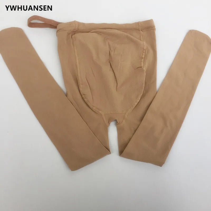 Collant Velevt primavera autunno per le donne incinte Collant premaman a vita alta regolabile Calzino di supporto per la pancia a forma di U