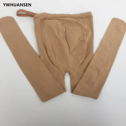 Collant Velevt primavera autunno per le donne incinte Collant premaman a vita alta regolabile Calzino di supporto per la pancia a forma di U