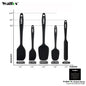 Walfos 5 Pz/set Spatola In Silicone Antiaderente Cottura Della Pasticceria Spatola In Silicone Resistente Al Calore Utensile Da Cucina Strumento di Cottura