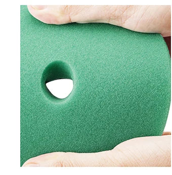 (Vendita singola) SPTA 5"(125mm)/6"(150mm) Pollici Spugna per lucidatura con bordo smussato piatto per lucidatore per auto DA/RO/GA