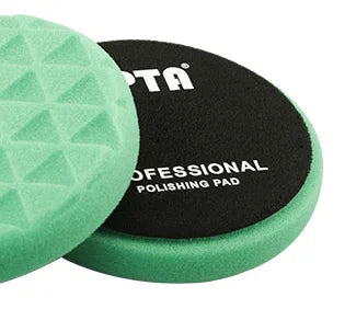 (Vendita singola) SPTA 5 "(125mm)/6"(150mm) triangolo tondo ceretta lucidatura spugna tampone lucidatura per Auto RO/DA macchina Auto Care
