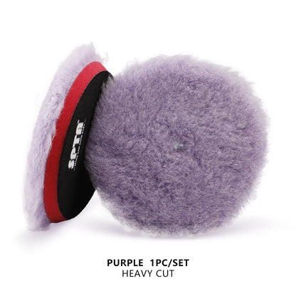 SPTA 5 pezzi 3 "(80mm)/5"(125mm)/6"(150mm) set di tamponi per lucidatura in spugna per auto per lucidatore tampone DA/RO/GA lucidatura ceratura