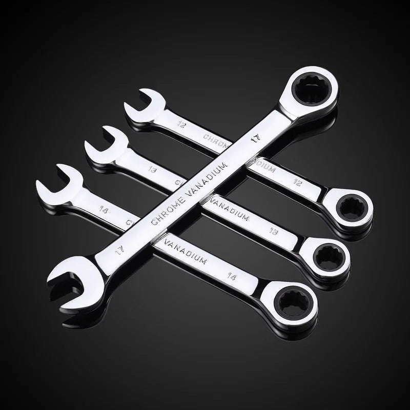 Set di chiavi a cricchetto con chiave Set di chiavi a bussola dinamometriche con anello dentato da 72 denti Set di chiavi a cricchetto combinate metriche Strumenti di riparazione auto